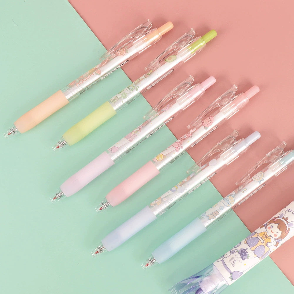 1 11 b68b3519 7fae 4a4c 90f4 a1d98275c7b3.jpg No.3 Cute Cartoon Black Gel Pens - photo 5