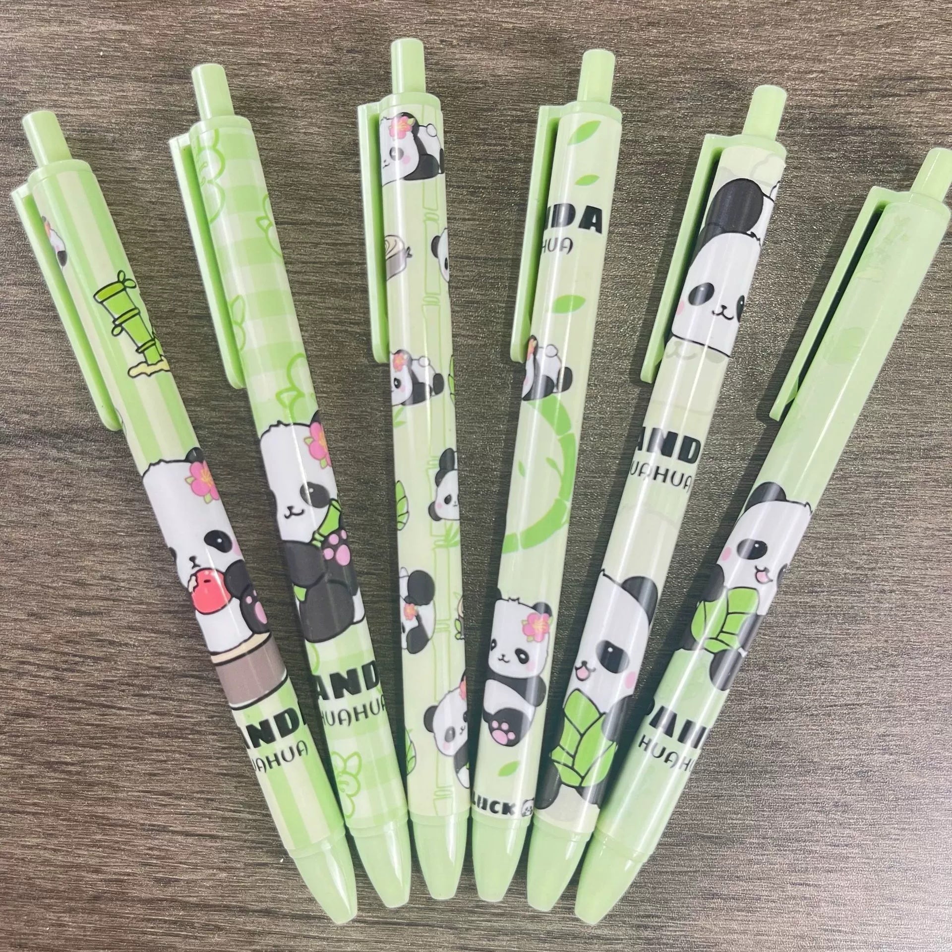 1 4 a8220ecf 755f 4cab bfe0 5d94167c16b0.jpg No.3 Cute Cartoon Black Gel Pens - photo 2