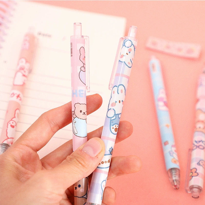 1 6 5ff90fe3 ad28 475d 9f09 6dc031aee473.jpg No.3 Cute Cartoon Black Gel Pens
