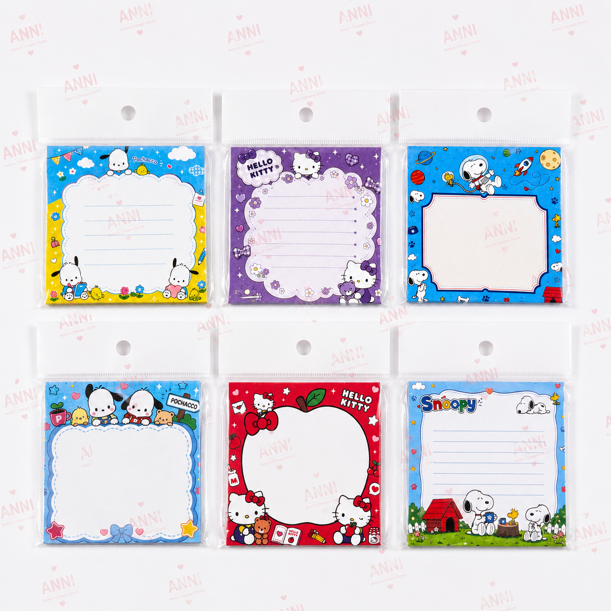 20260726003541 440 75.png No.2 Small Cute Sticky Notes (3 × 3 in) - photo 2