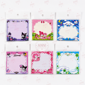 No.2 Small Cute Sticky Notes (3 × 3 in)