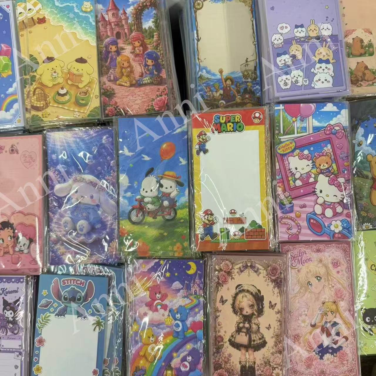 459decb4f5fce4666c329e074dcbab9b.jpg No.35 Medium Size Characters Notepad (3.35 × 6.5 in) - photo 2