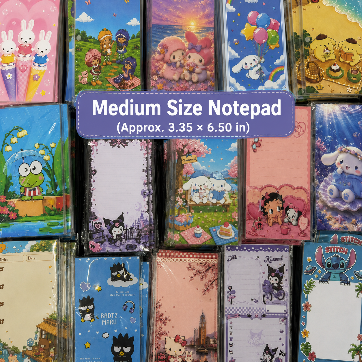 chatgpt image 2026 7 16 21 12 46.png No.35 Medium Size Characters Notepad (3.35 × 6.5 in)